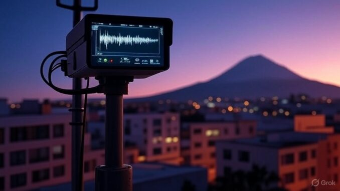 sensor sismico