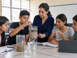 Docente y estudiantes mexicanos desarrollan un proyecto científico para participar en el Premio STEM 2026.