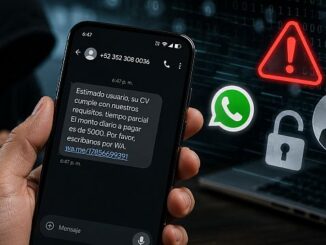 fraude de ofertas de empleo por WhatsApp