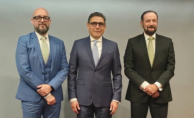 Luis Daniel Alviso de la Serna, Gustavo Hernández Verde y Adrián Gutiérrez González.
