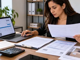 Empresaria revisa CFDI, contrato, pago y evidencia de entrega para acreditar materialidad fiscal ante el SAT.