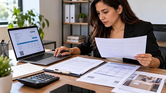 Empresaria revisa CFDI, contrato, pago y evidencia de entrega para acreditar materialidad fiscal ante el SAT.
